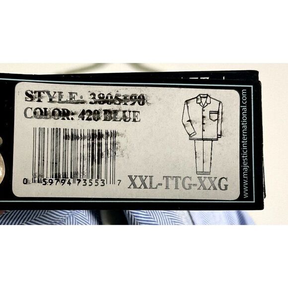 Majestic International Men's Piped Pajama Set, NWT, XXL (Neiman Marcus, Nordst.) - Picture 9 of 11